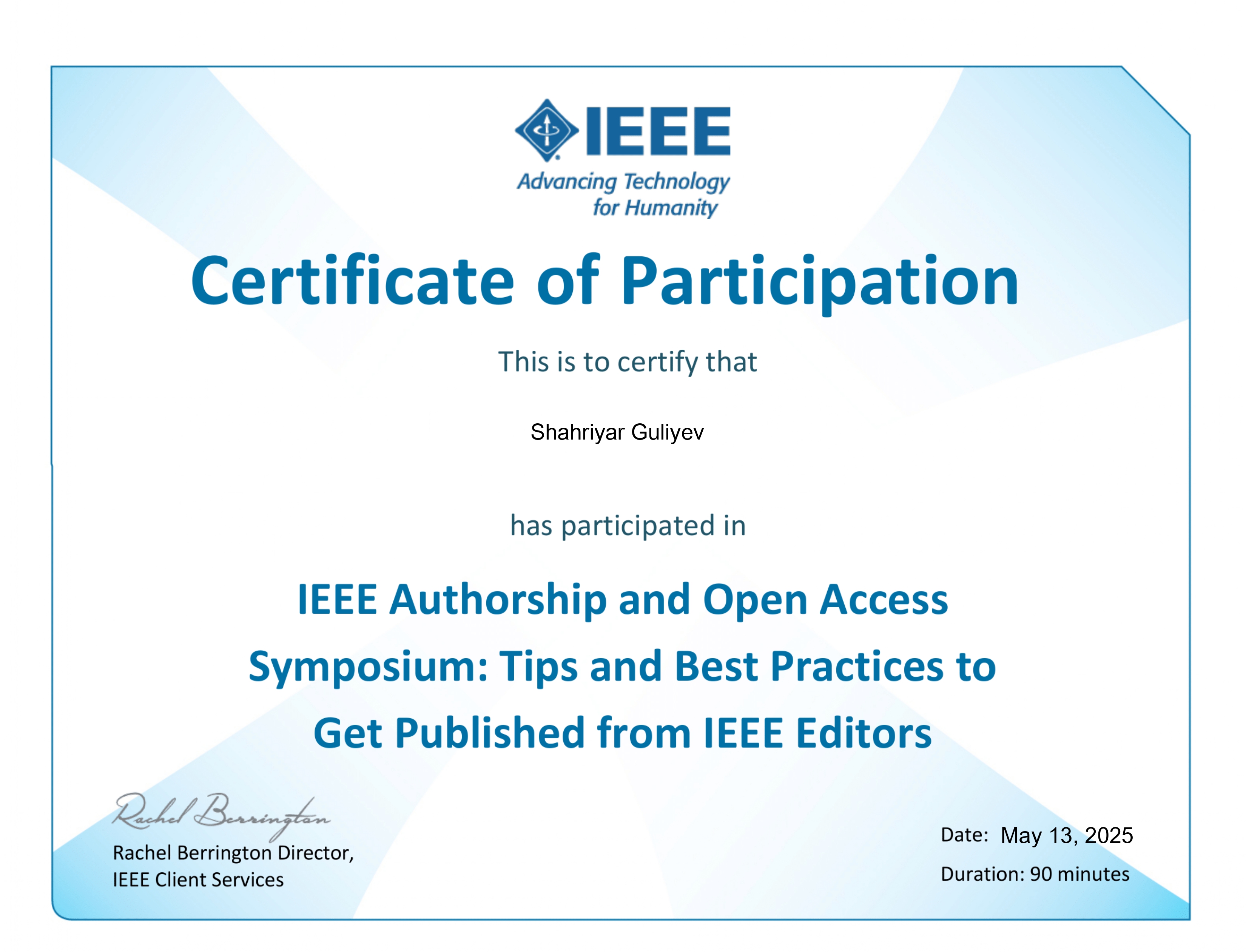 Certificate Image